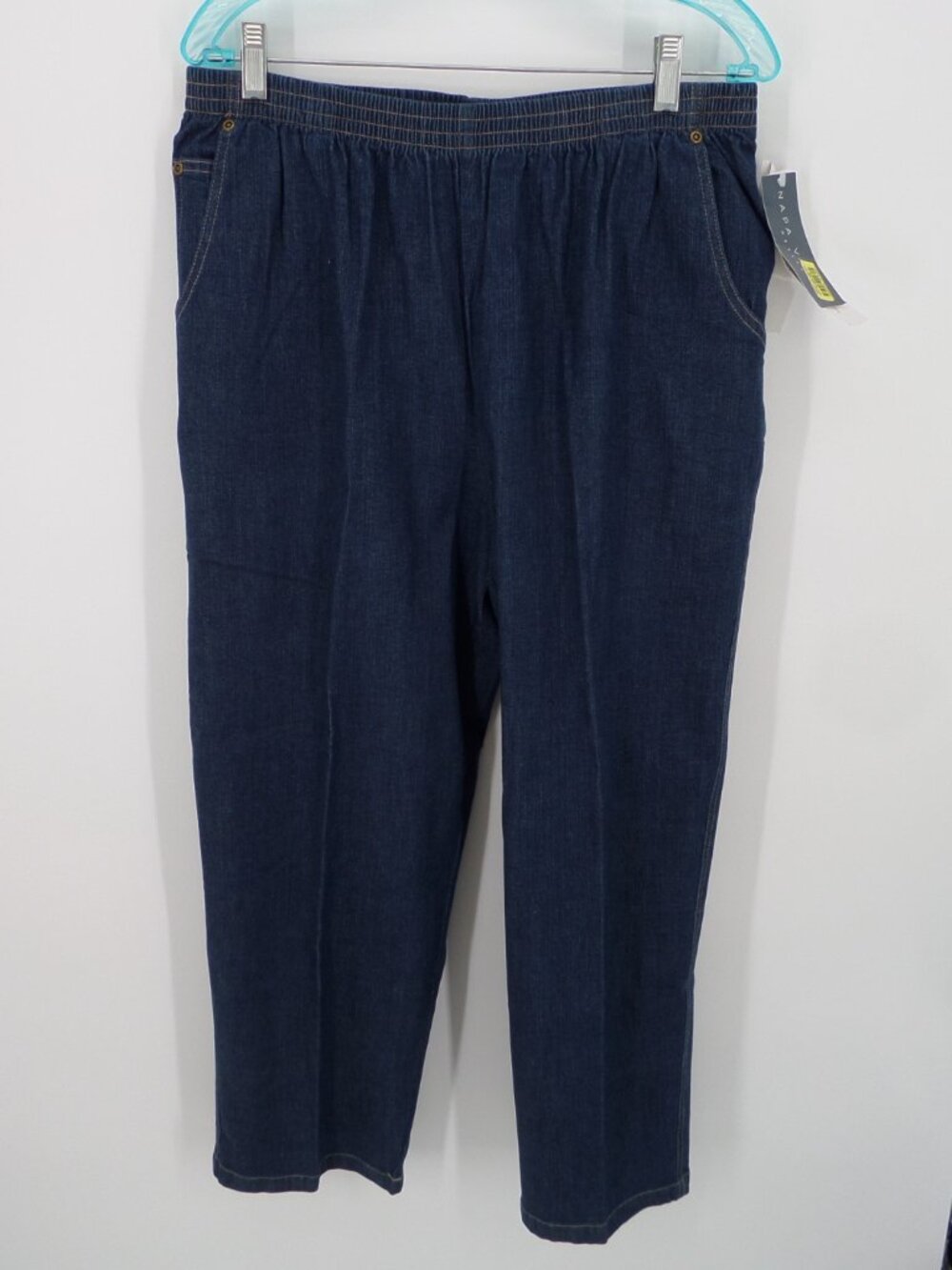 Napa Valley  Women's Fall Straight  Leg  Blue Jeans Size 16 Petite New With Tags